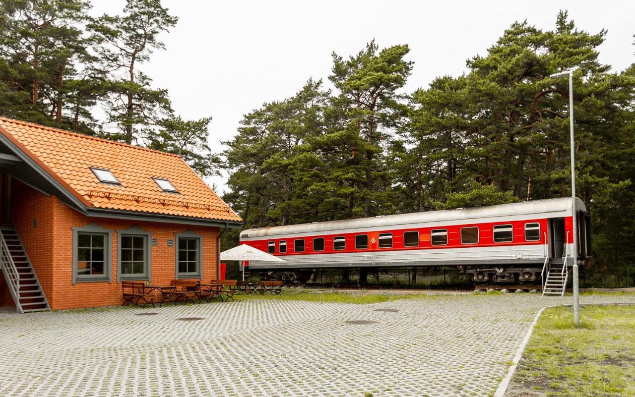 Palanga Camping Compensa Hostel Exteriör bild